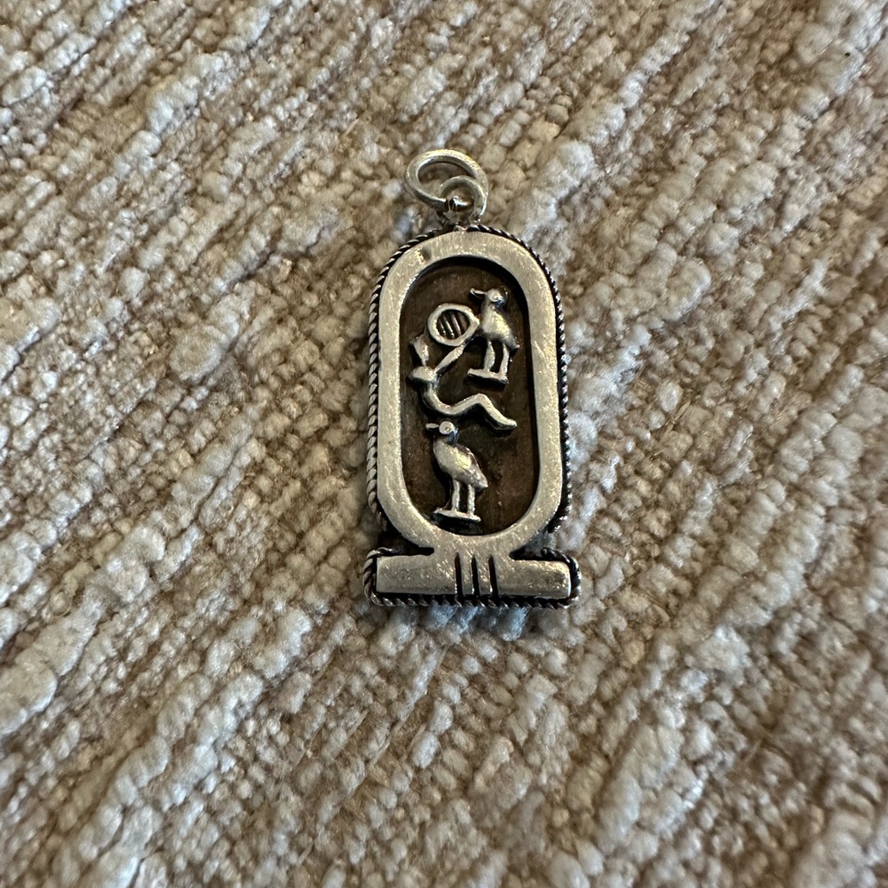 Egyptian Hieroglyphics Charm. - image 2